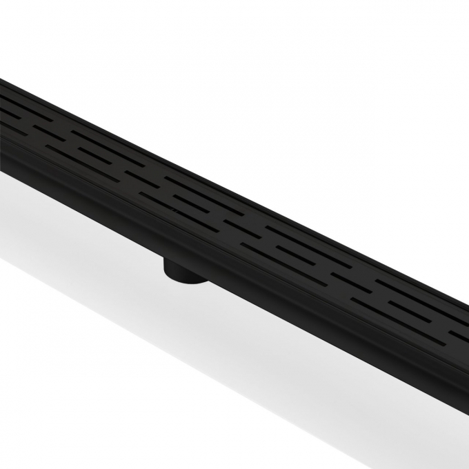 Kube 36" Matte Black Linear Shower Drain