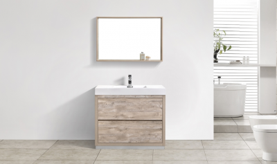 Bliss 40", Kubebath Modern Maple Grey Vanity