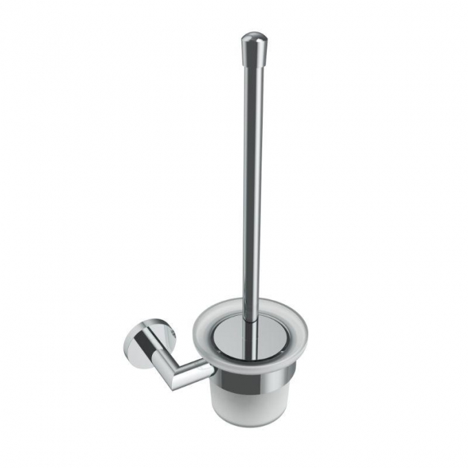 Summit Toilet Brush Wall Mounted, Chrome, Volkano Series