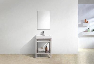 Cisco 24", Kube Chrome Modern Bathroom Vanity